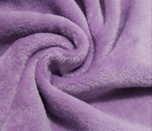 Flannel fabric polyester double side soft coral velvet plain fabric home clothes blanket fabric